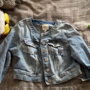 Torrid Crop Denim Trucker Jacket